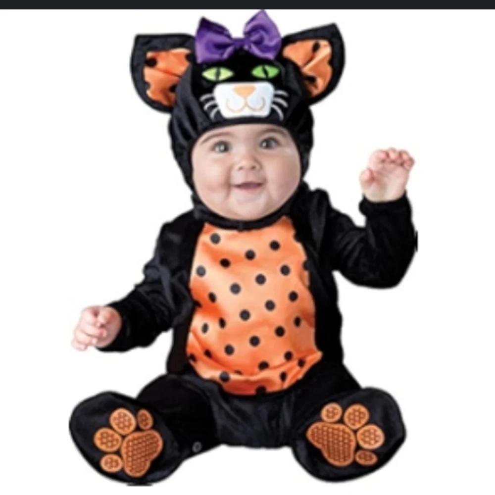 Mini Meow Cat Costume Size 6-12 Months